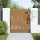  fűmintás corten acél kerti kapu 105 x 130 cm
