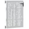  bambuszmintás corten acél kerti kapu 85 x 125 cm