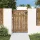  bambuszmintás corten acél kerti kapu 85 x 150 cm