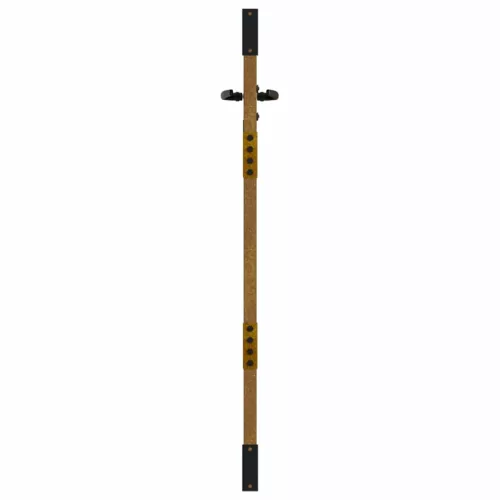  bambuszmintás corten acél kerti kapu 85 x 150 cm