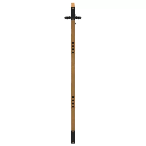  bambuszmintás corten acél kerti kapu 85 x 150 cm