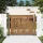  bambuszmintás corten acél kerti kapu 105 x 80 cm