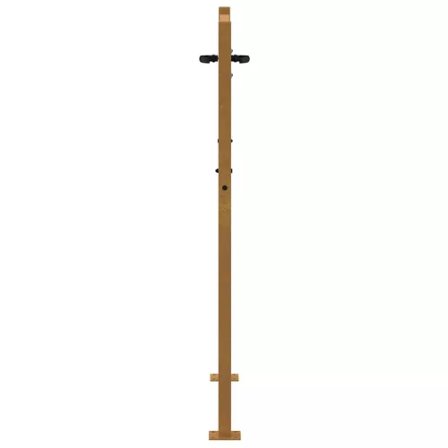  bambuszmintás corten acél kerti kapu 105 x 130 cm