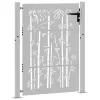  bambuszmintás corten acél kerti kapu 105 x 155 cm