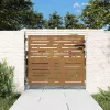 fűmintás corten acél kerti kapu 85 x 75 cm