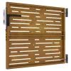  fűmintás corten acél kerti kapu 85 x 75 cm