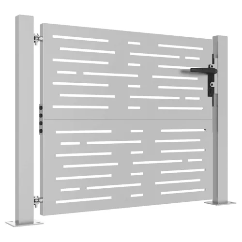  famintás corten acél kerti kapu 105 x 80 cm