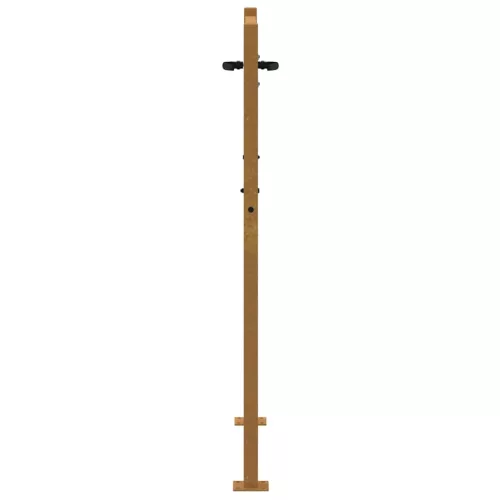  fűmintás corten acél kerti kapu 105 x 130 cm