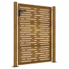  fűmintás corten acél kerti kapu 105 x 130 cm