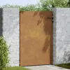  corten acél kerti kapu 85 x 125 cm