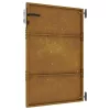 corten acél kerti kapu 85 x 125 cm