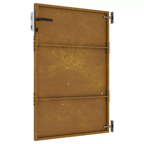  corten acél kerti kapu 85 x 125 cm