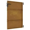  corten acél kerti kapu 85 x 125 cm