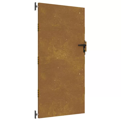  corten acél kerti kapu 85 x 200 cm