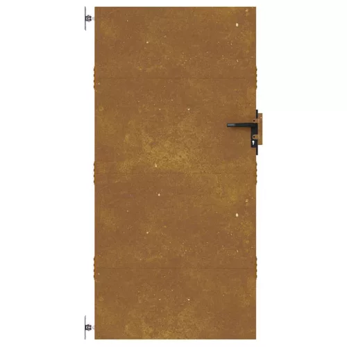  corten acél kerti kapu 85 x 200 cm