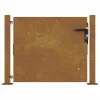  corten acél kerti kapu 105 x 80 cm