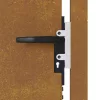  corten acél kerti kapu 105 x 80 cm