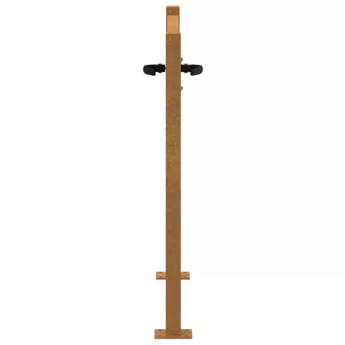  corten acél kerti kapu 105 x 105 cm