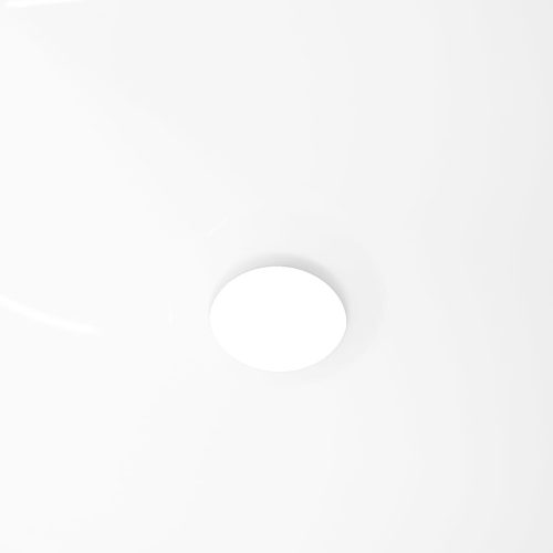  fehér kerek kerámia mosdókagyló 36x15 cm