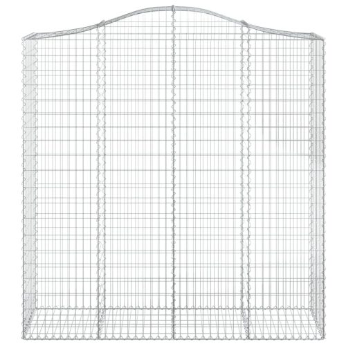  íves horganyzott vas gabion kosár 200x50x200/220 cm