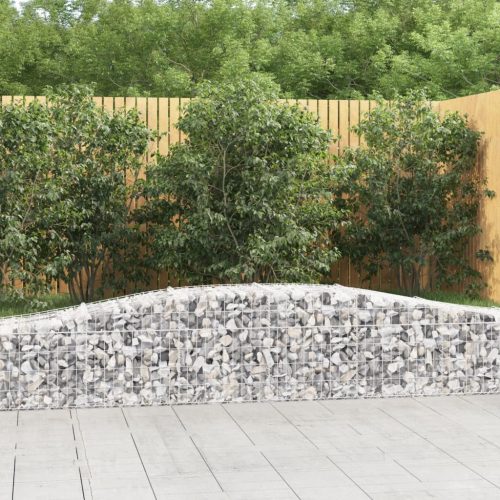  íves horganyzott vas gabion kosár 400x50x40/60 cm