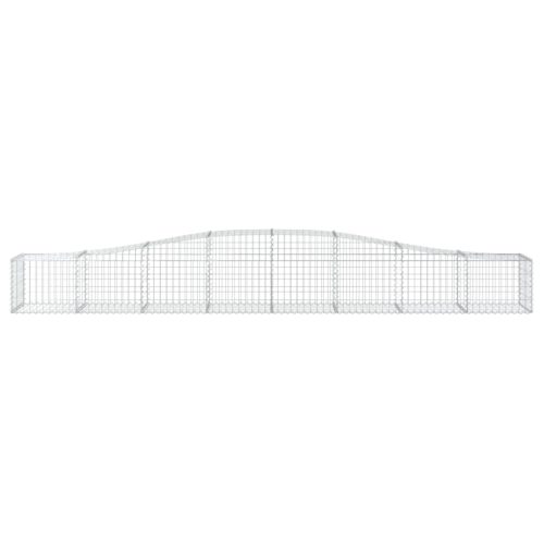  íves horganyzott vas gabion kosár 400x50x40/60 cm