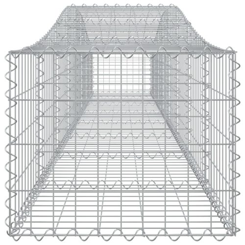  íves horganyzott vas gabion kosár 400x50x40/60 cm
