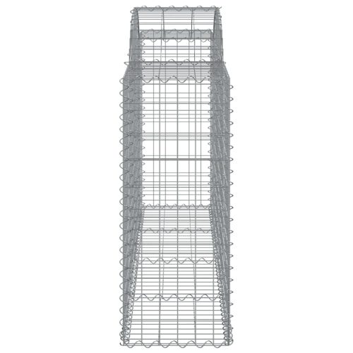  íves horganyzott vas gabion kosár 200x50x100/120 cm