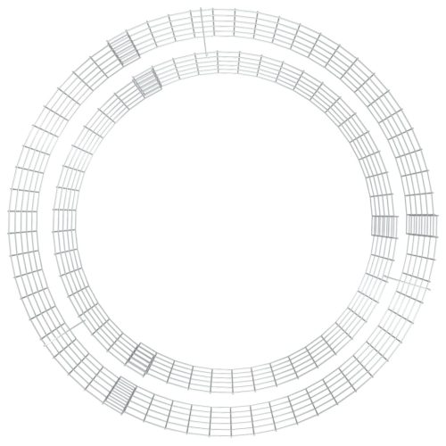  horganyzott vas gabion tűzrakó Ø 100 cm
