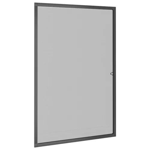  antracitszürke ablakszúnyogháló 80x120 cm