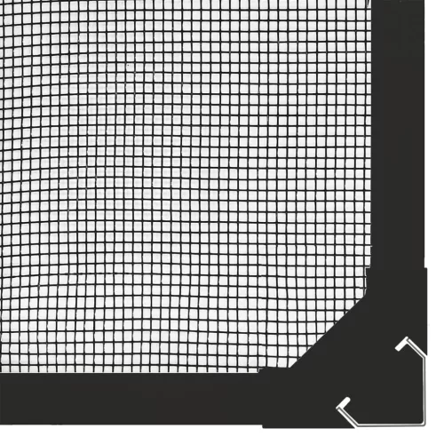  antracitszürke mágneses ablakszúnyogháló 80 x 120 cm