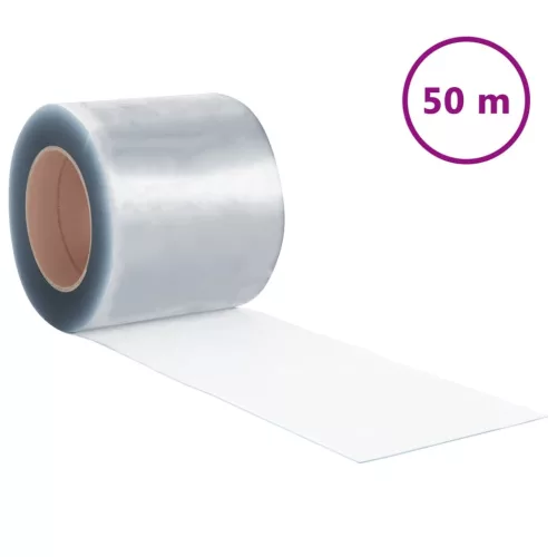  átlátszó PVC ajtófüggöny 200 mm x 2 mm 50 m