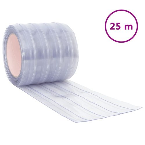  átlátszó PVC ajtófüggöny 200 mm x 2 mm 25 m