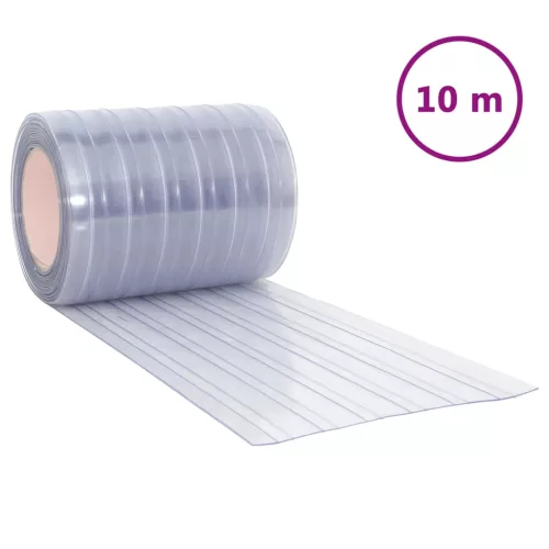  átlátszó PVC ajtófüggöny 300 mm x 3 mm 10 m