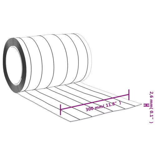  átlátszó PVC ajtófüggöny 300 mm x 3 mm 10 m