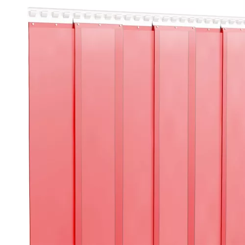  piros PVC ajtófüggöny 200 mm x 2 mm 10 m
