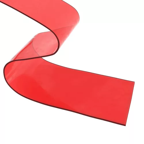  piros PVC ajtófüggöny 200 mm x 2 mm 10 m