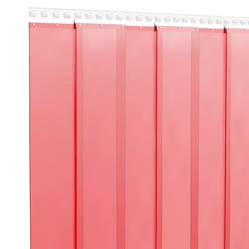  piros PVC ajtófüggöny 200 mm x 2 mm 50 m