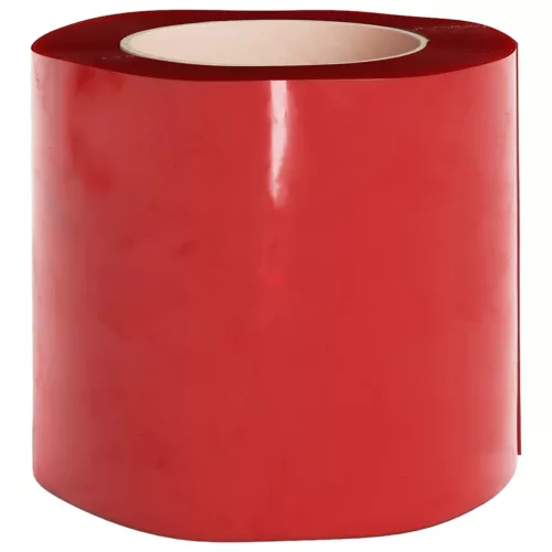  piros PVC ajtófüggöny 200 mm x 2 mm 50 m