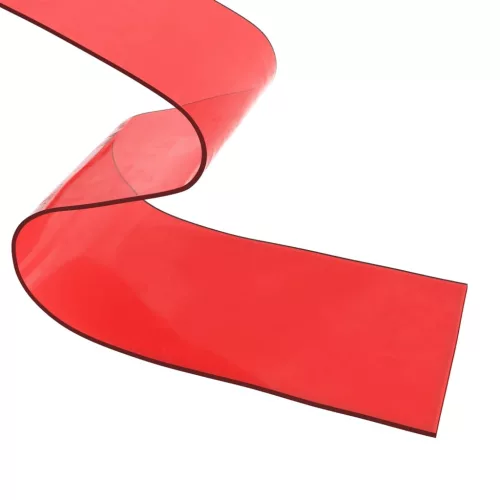  piros PVC ajtófüggöny 200 mm x 2 mm 50 m