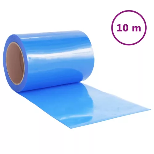  kék PVC ajtófüggöny 300 mm x 3 mm 10 m