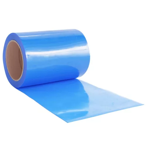  kék PVC ajtófüggöny 300 mm x 3 mm 10 m
