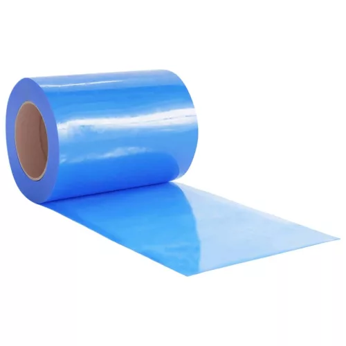  kék PVC ajtófüggöny 300 mm x 3 mm 25 m