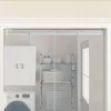  4 db ezüst rozsdamentes acél összekötő lemez 28 cm