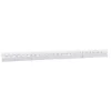  4 db ezüst rozsdamentes acél összekötő lemez 28 cm