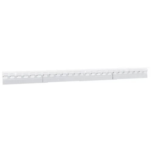  4 db ezüst rozsdamentes acél összekötő lemez 28 cm