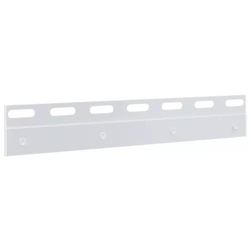  4 db ezüst rozsdamentes acél összekötő lemez 28 cm