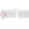 antracitszürke drótkerítés cövekekkel 1,6 x 25 m