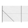  antracitszürke drótkerítés illesztőperemmel 1,8 x 10 m