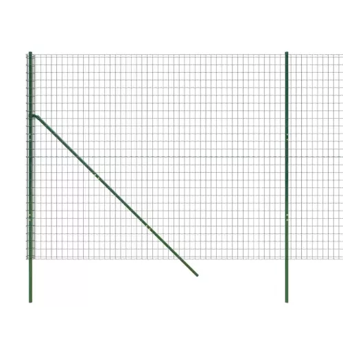  zöld horganyzott acél drótkerítés 1,8 x 10 m